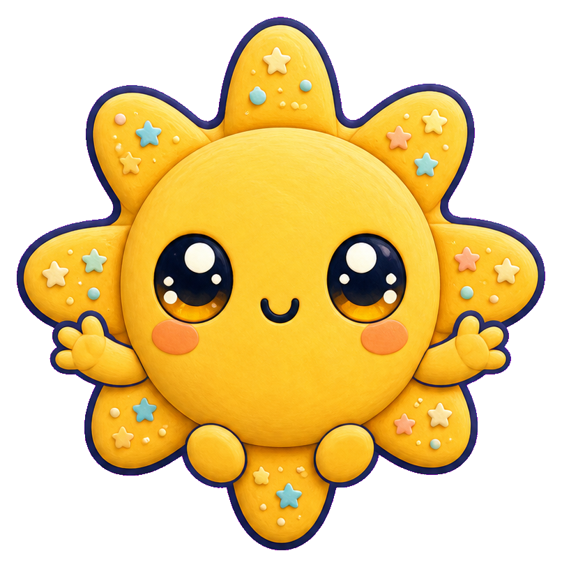 Preview for Golden Solar-flare Alien Sticker