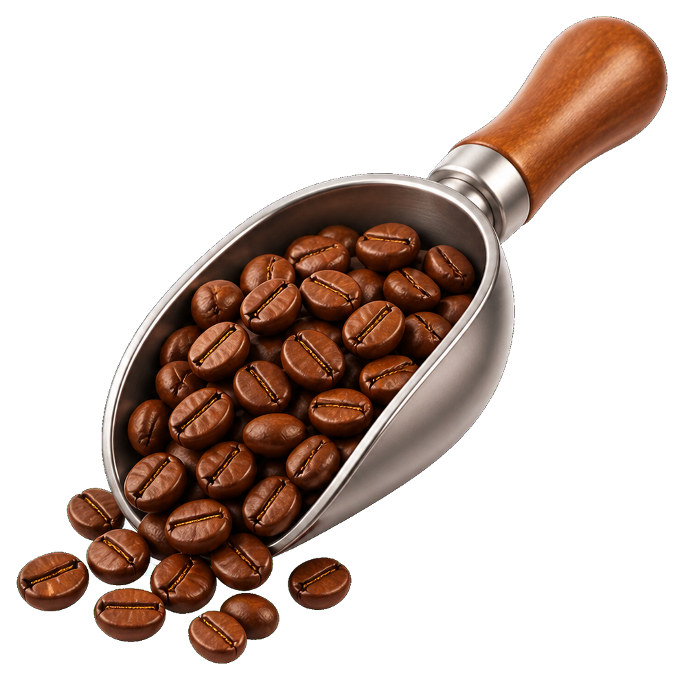 Preview for Coffee Beans Scoop Sticker