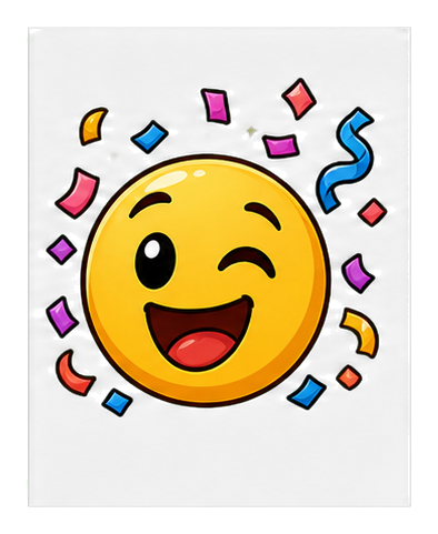Preview for Confetti Face Sticker