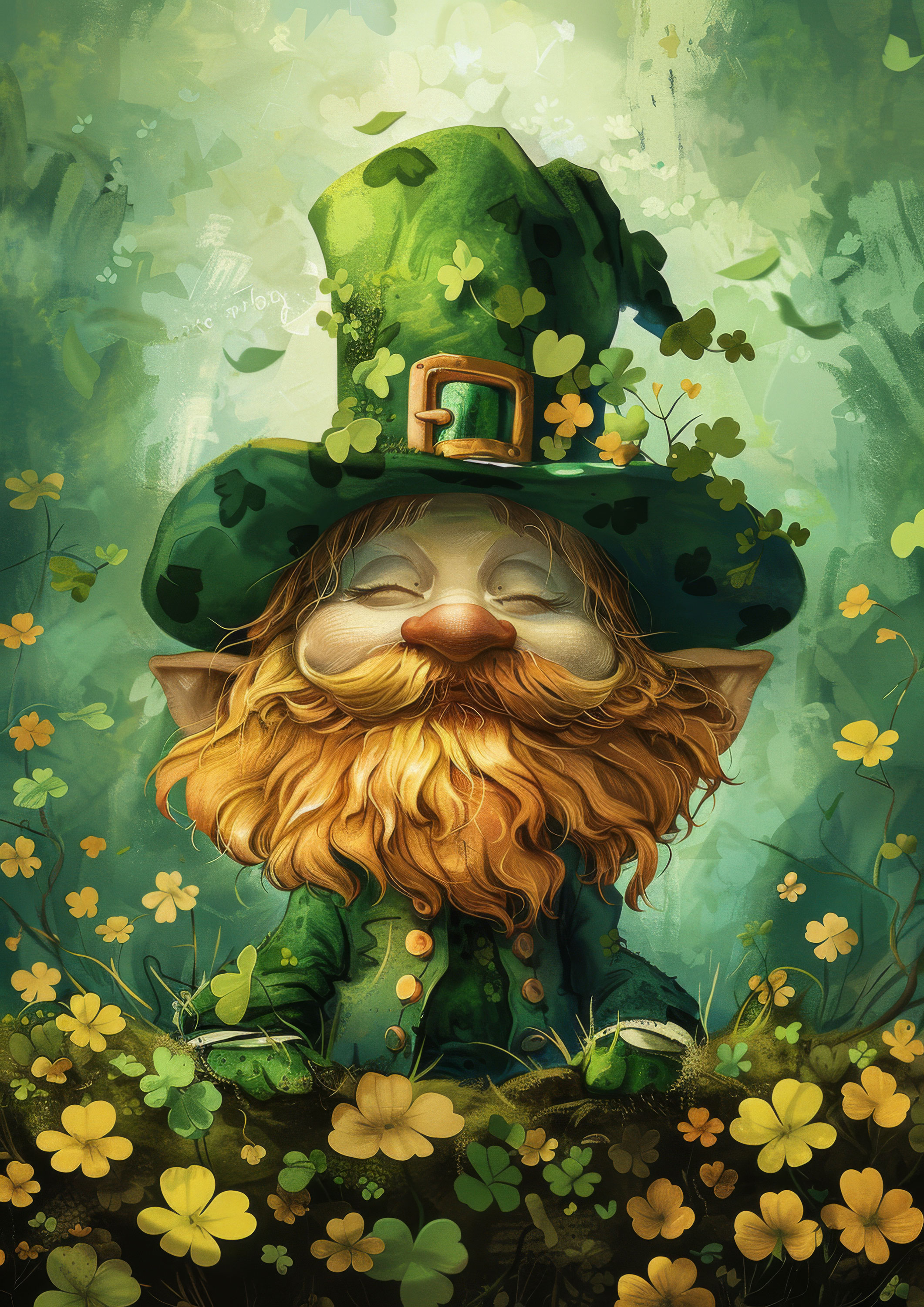 Preview for Lucky-leprechaun-shamrock-garden-st-patricks-background-6ab00