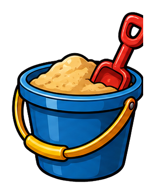 Preview for Sandbox Bucket Sticker