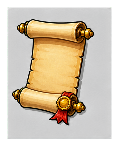 Preview for Blank Quest Scroll Sticker