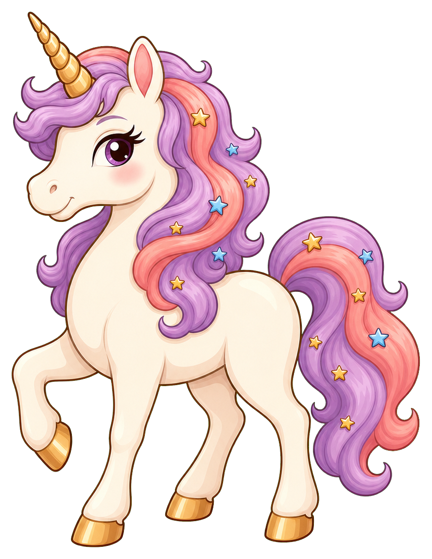 Preview for Star Mane Unicorn Sticker