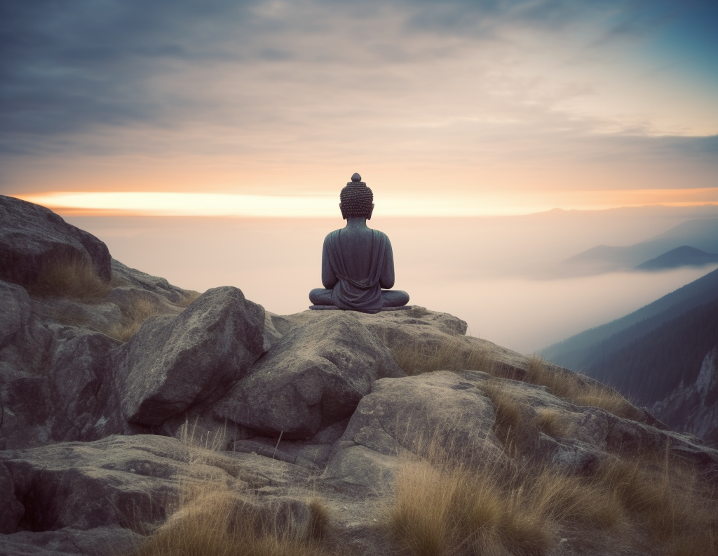 Preview for Serene-meditation-at-dawn-human-meme-background-0af8e