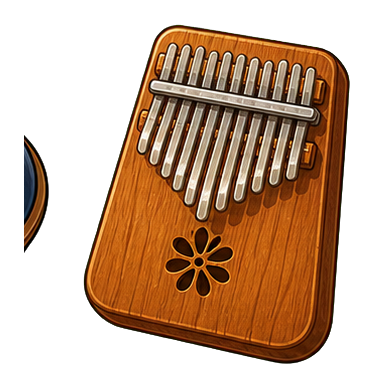Preview for Kalimba Sticker Graphic