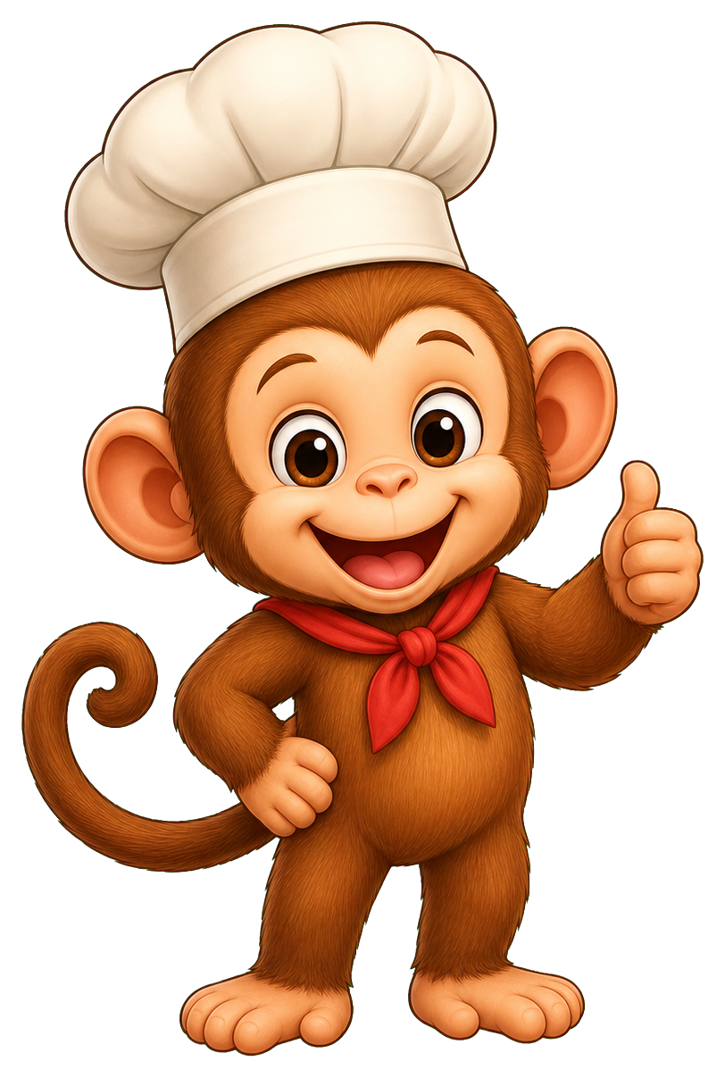 Preview for Monkey Chef Sticker
