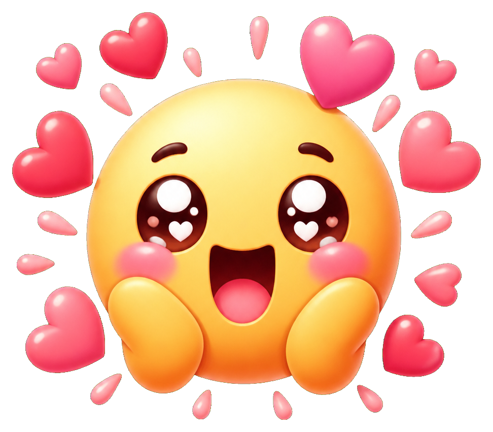 Preview for Love Burst Face Sticker