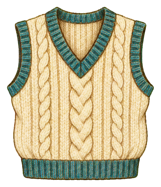 Preview for Pencil Cozy Wardrobe Cable Vest