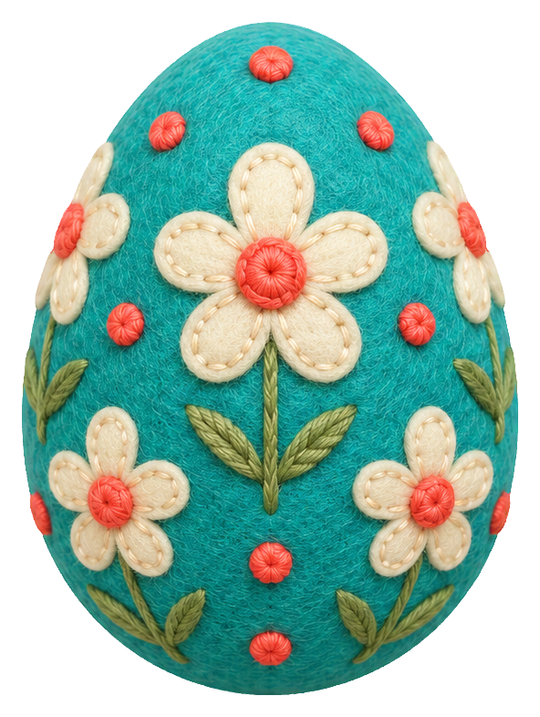 Preview for Easter Garden Felt Egg