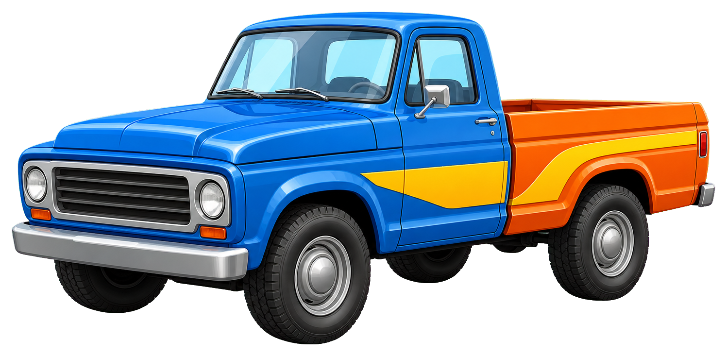 Preview for Pickup Truck Sticker Graphic