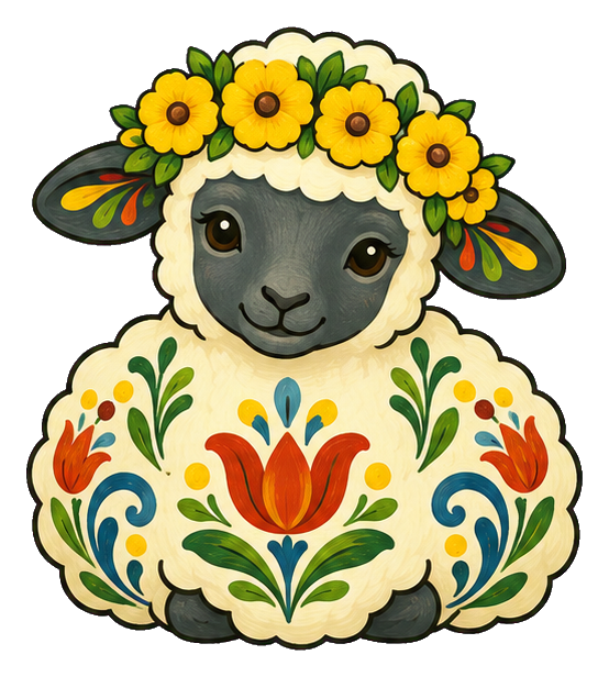 Preview for Spring Lamb Flower Crown