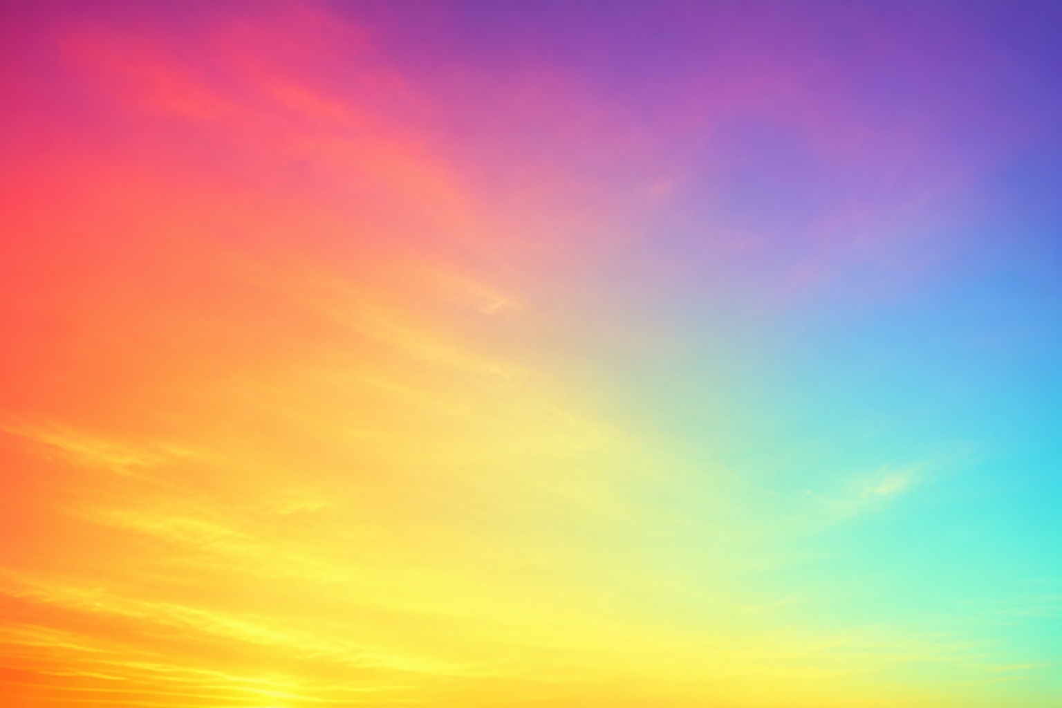 Preview for Sunrise Rainbow Gradient Stock Background