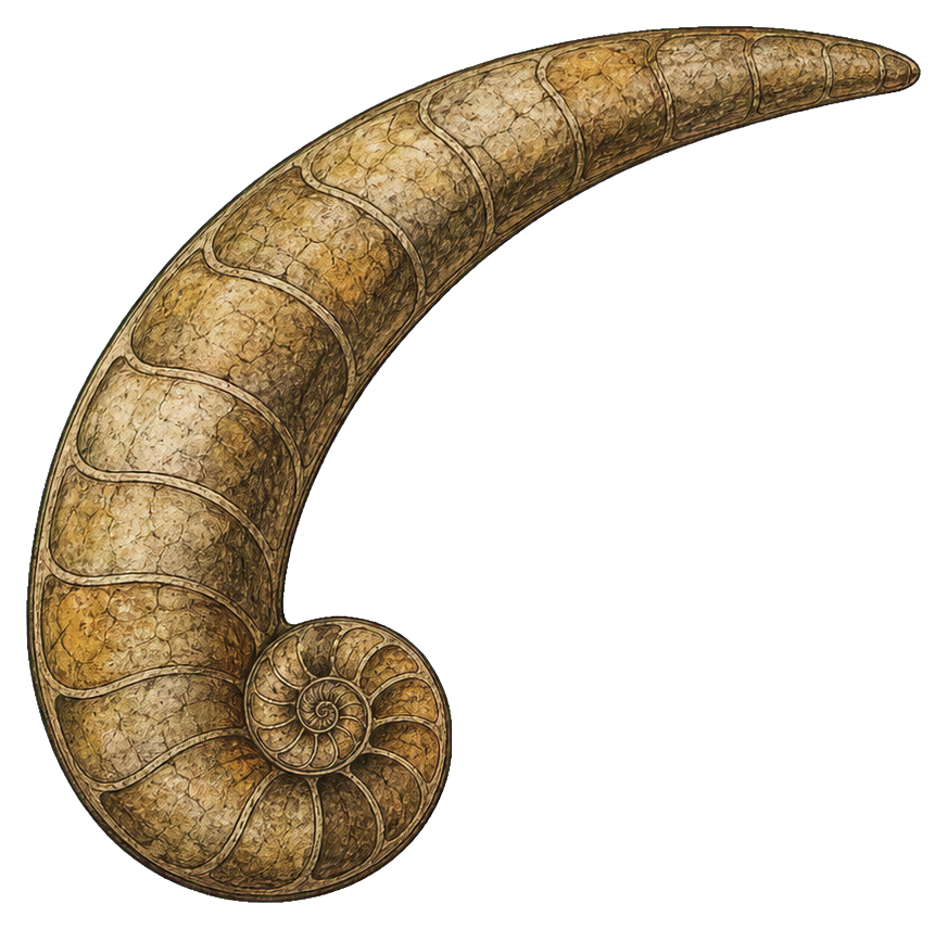 Preview for Baculite Vintage Fossil Sticker