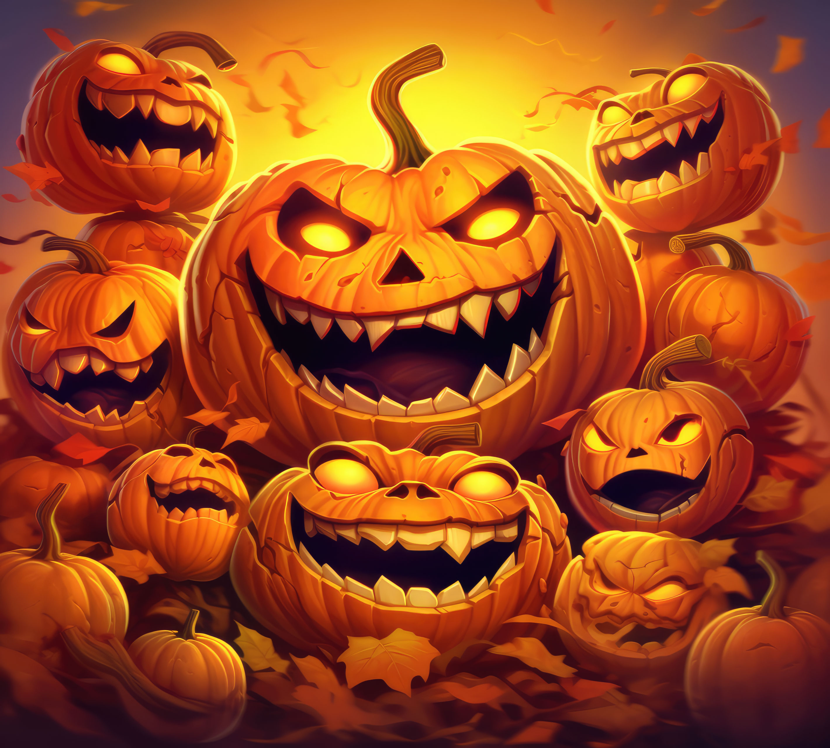Preview for Halloween-pumpkin-illustration-halloween-best-background-29e72