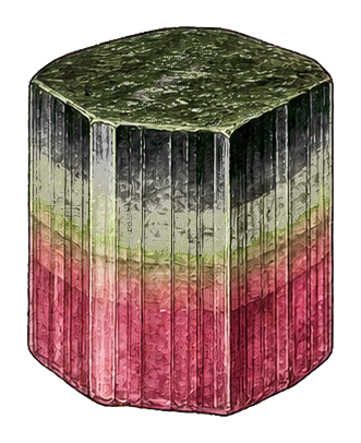 Preview for Tourmaline Crystal Sticker