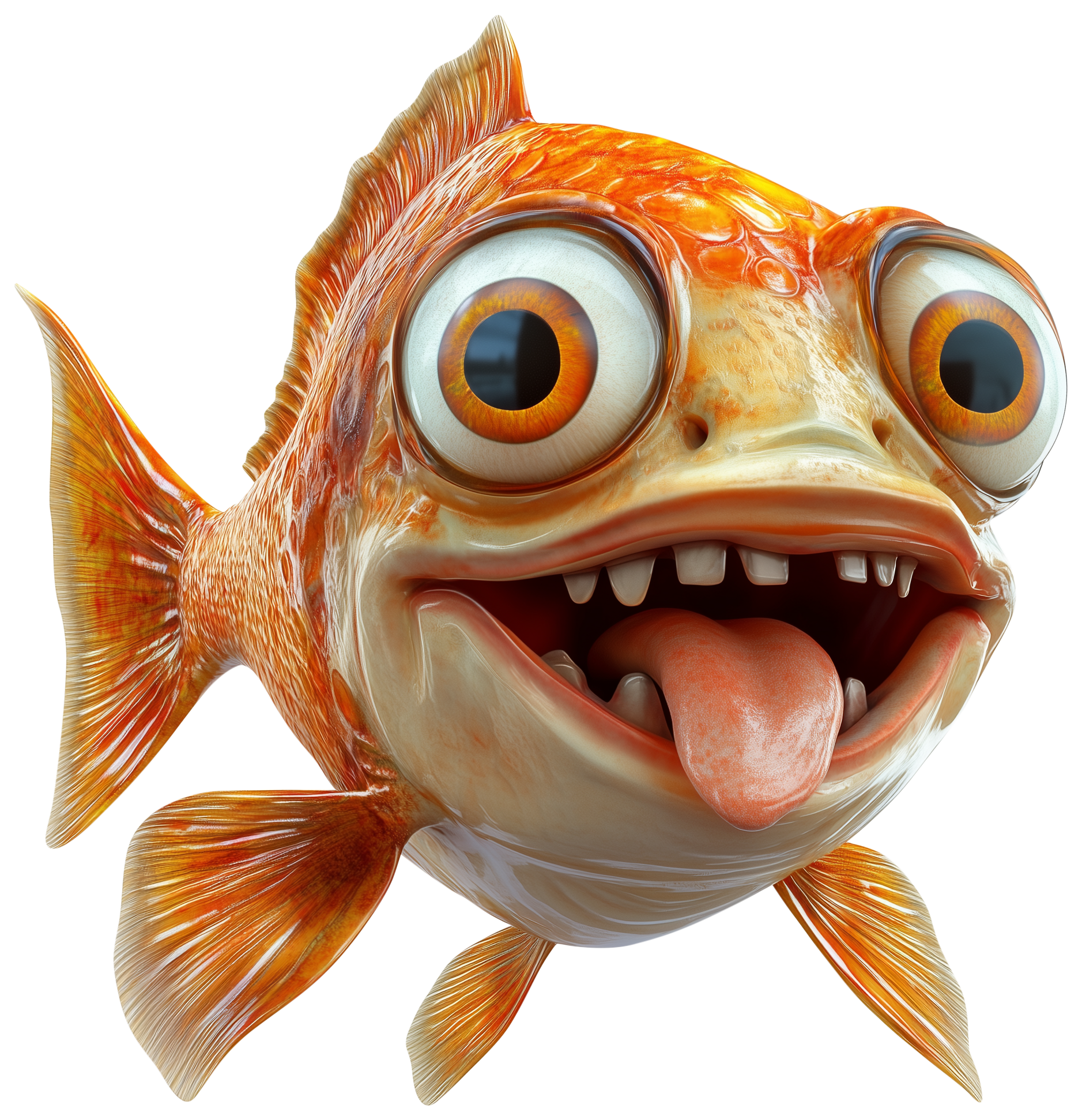 Preview for Gold Fish Emoji Sticker