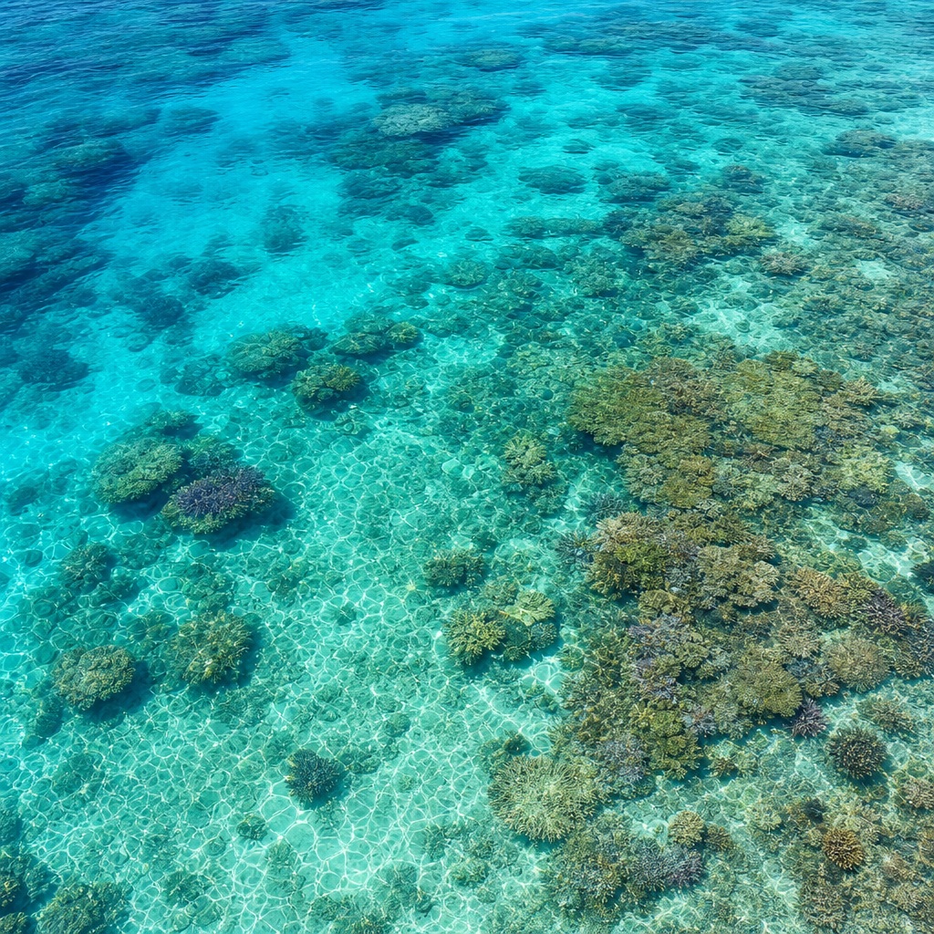 Preview for Tropical Coral Reef Ocean Background