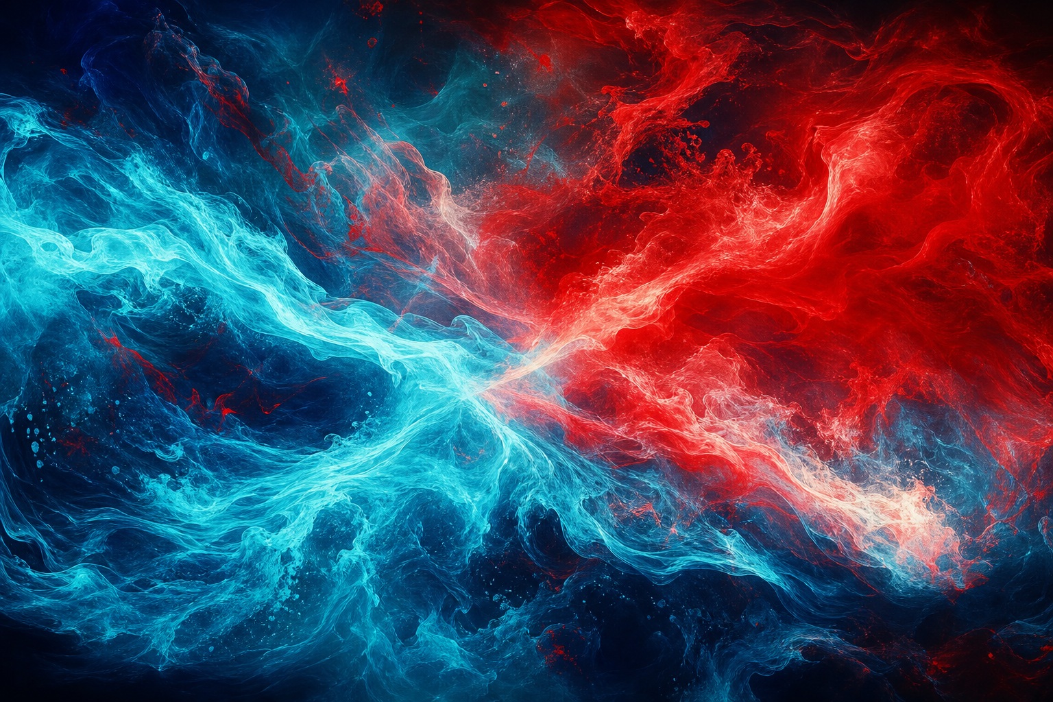 Preview for Red Cyan Smoky Light Crosscurrent Background
