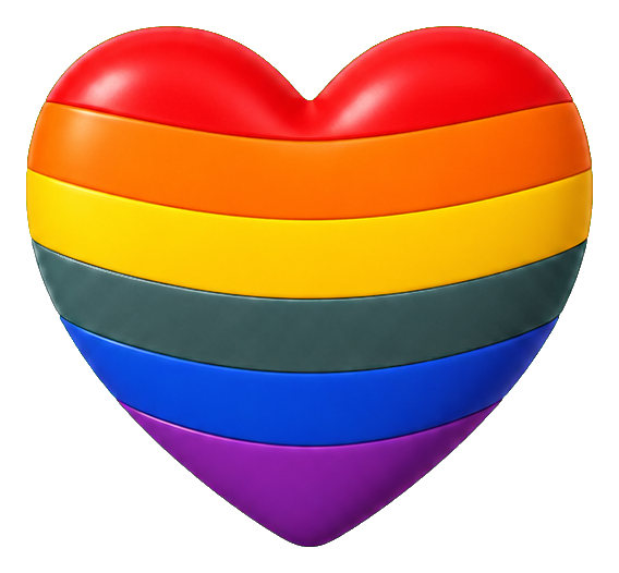 Preview for Rainbow Heart Sticker