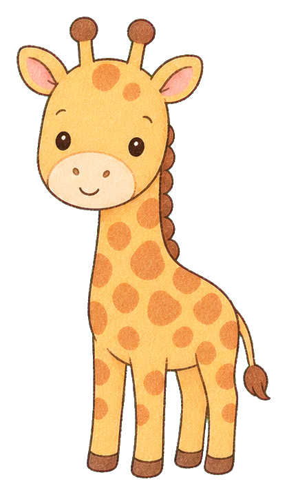Preview for Cute Giraffe Sticker