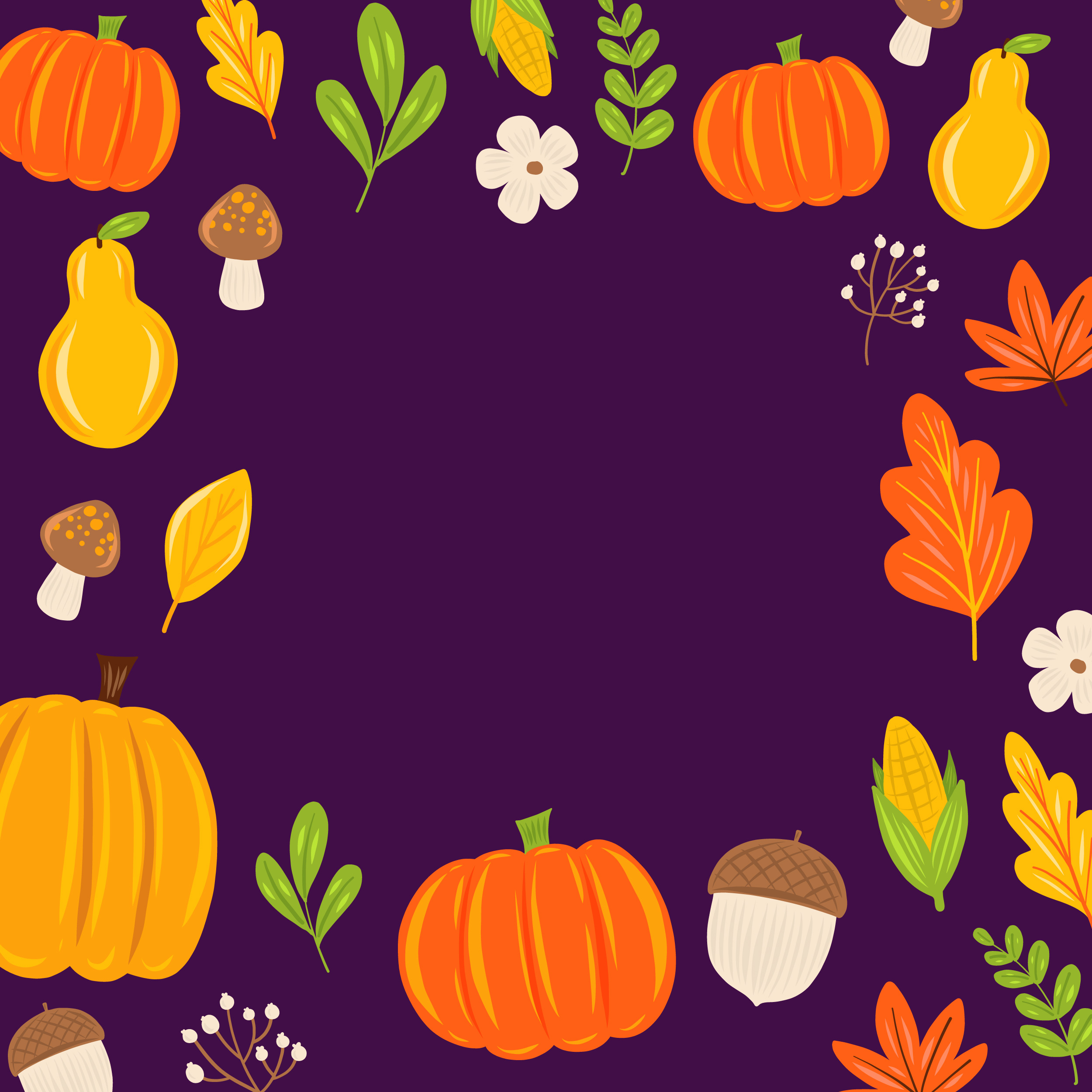 Preview for Autumn-elements-frame-template-fall-background-800e1