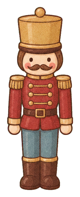 Preview for Cranberry Christmas Toy Soldier Sticker