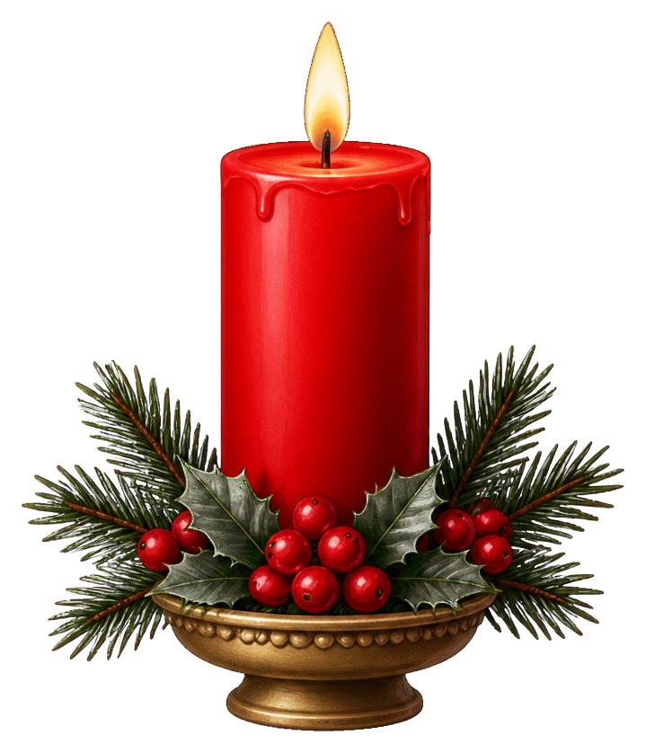 Preview for Christmas Candle Sticker