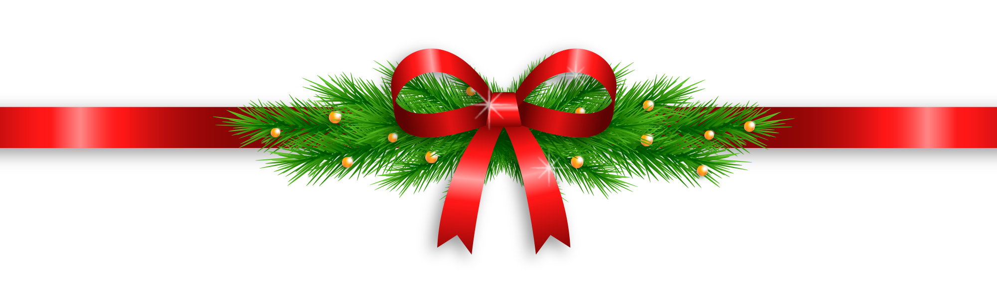 Preview for Christmas-decoration-ribbon-holiday-design-sticker-22998
