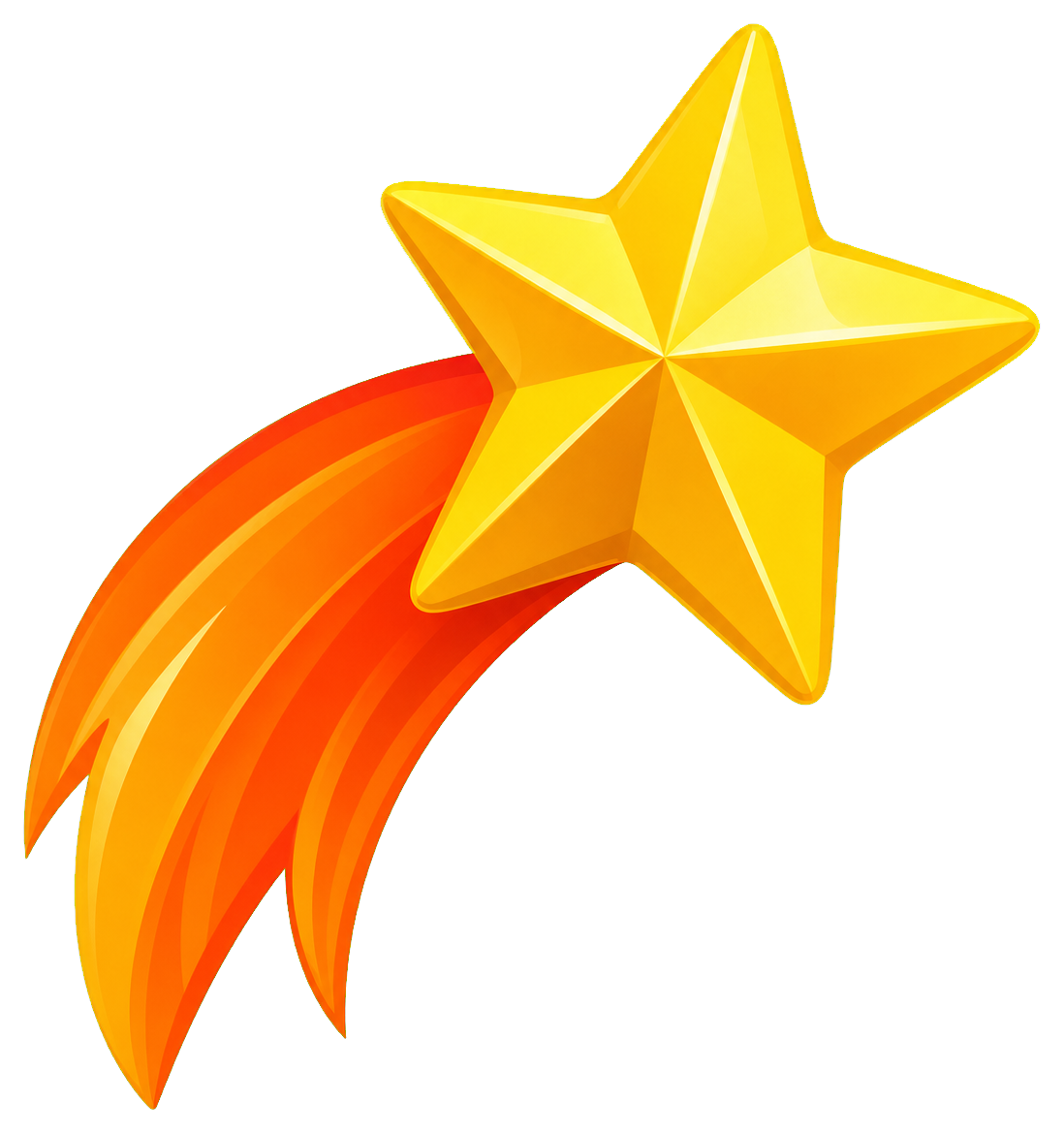 Preview for Comet Star Sticker Graphic