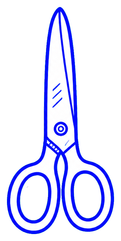 Preview for Office Scissors Sticker Graphic