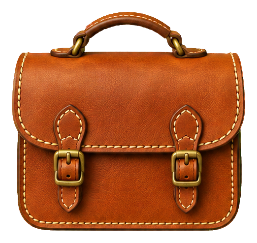 Preview for Stitched Leather Bags Satchel