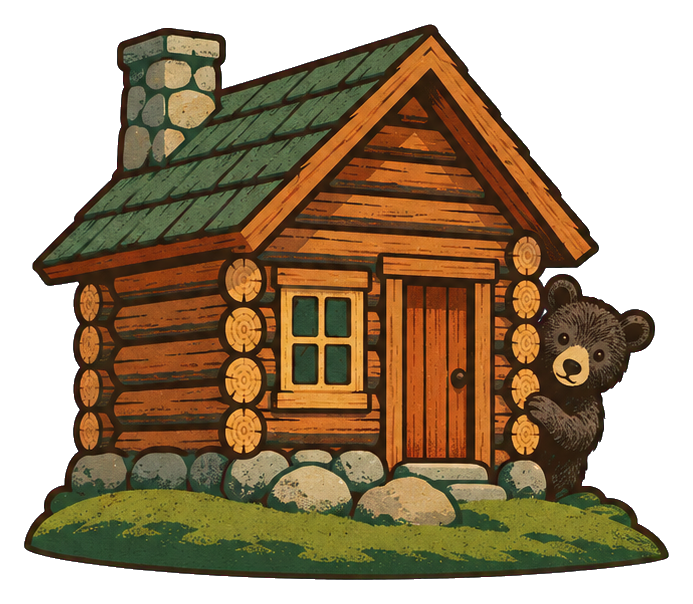 Preview for Cabin And Bear Cub