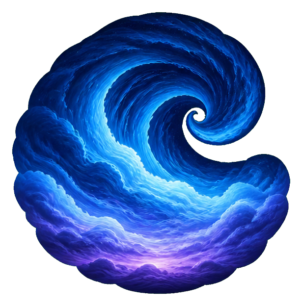 Preview for Noctilucent Swirl Cloud Sticker
