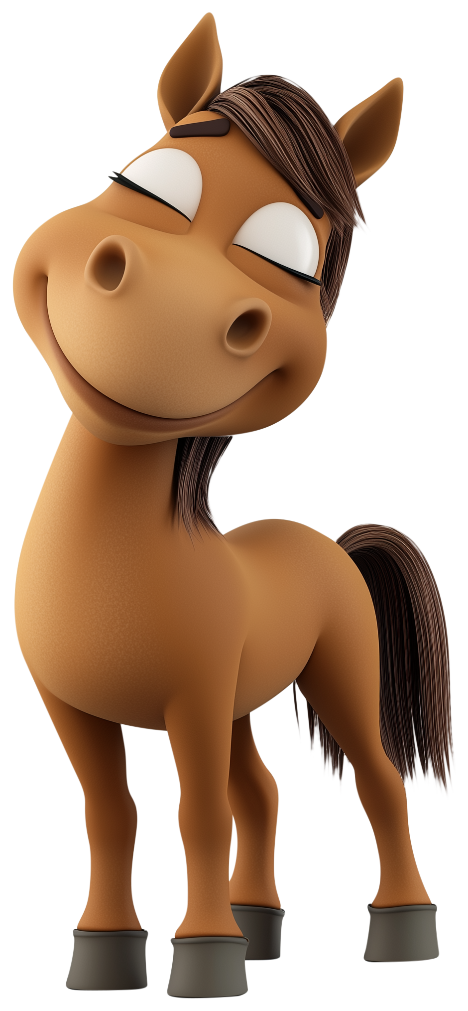 Preview for Cute Horse Emoji Sticker