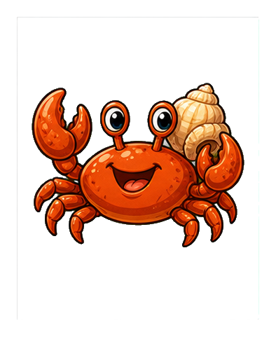 Preview for Crab Shell Sticker