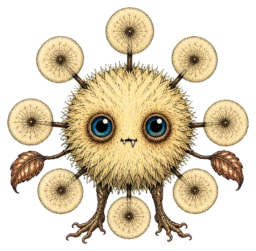 Preview for Dandelion Dreadling Monster Sticker