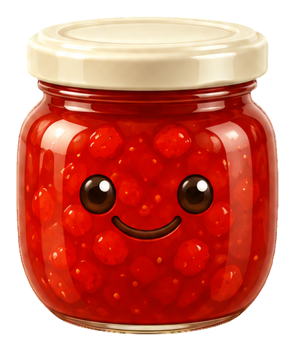 Preview for 3d Breakfast Buddies Jam Jar