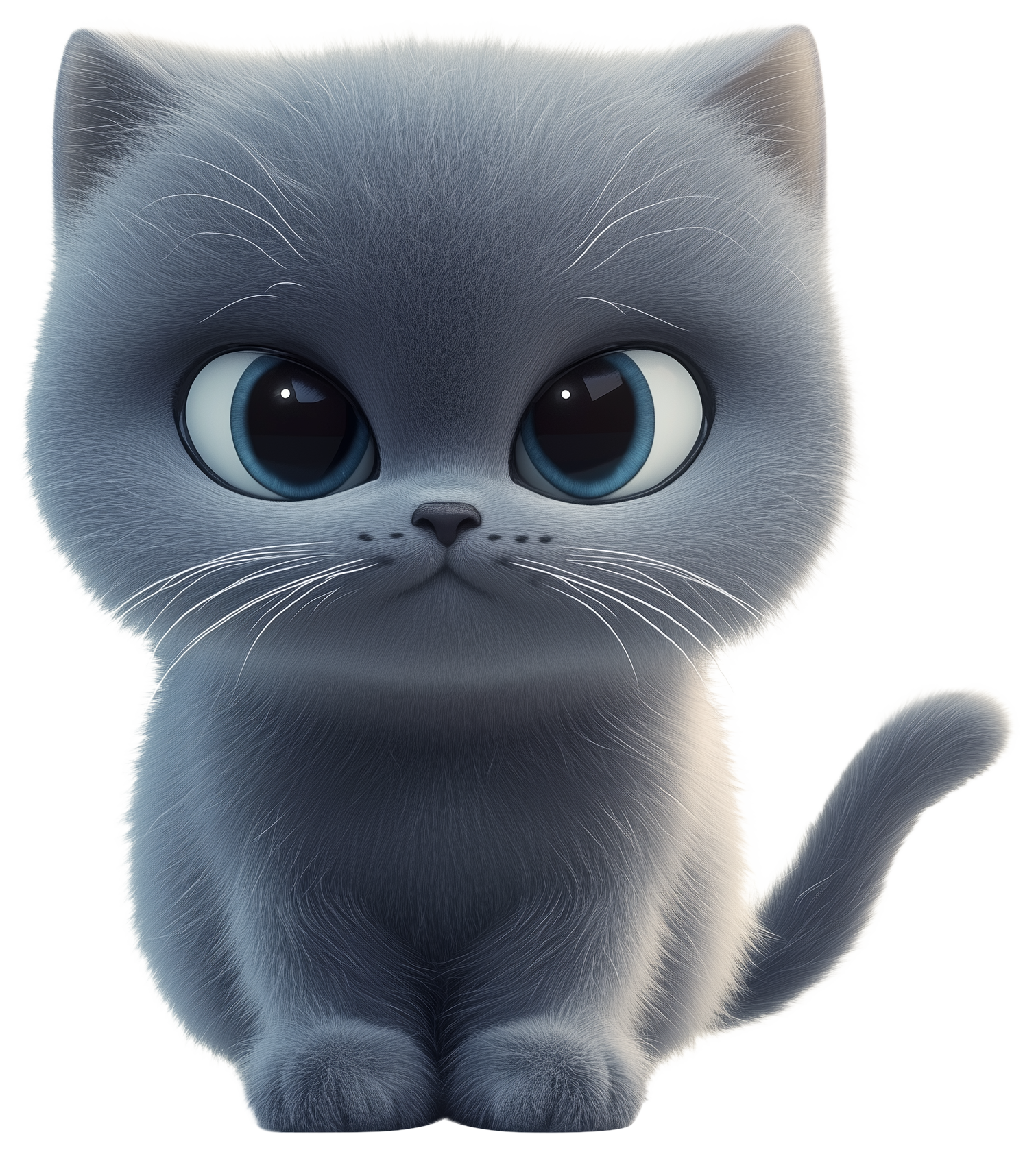 Preview for Cute Cat Emoji Sticker Graphic