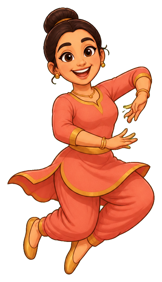 Preview for Thrilled Dancer Sticker