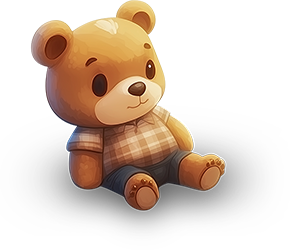 Preview for Cute-teddy-bear-illustration-animal-sticker-54634