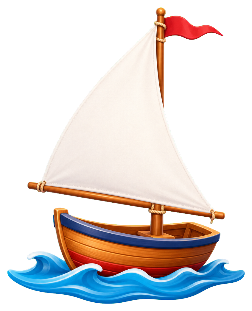 Preview for Sailboat Blank Sticker