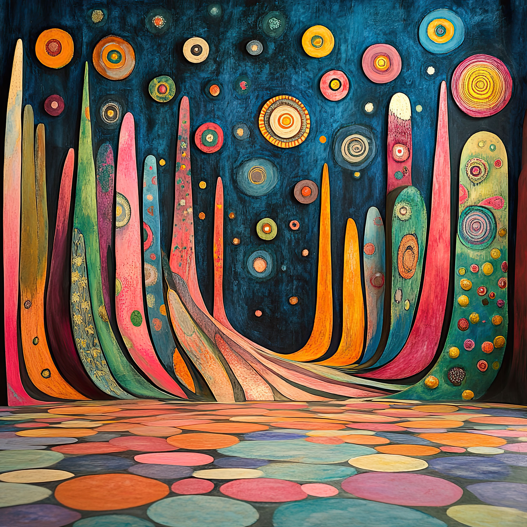 Preview for Vibrant-abstract-art-design-whimsical-backdrop-background-60273