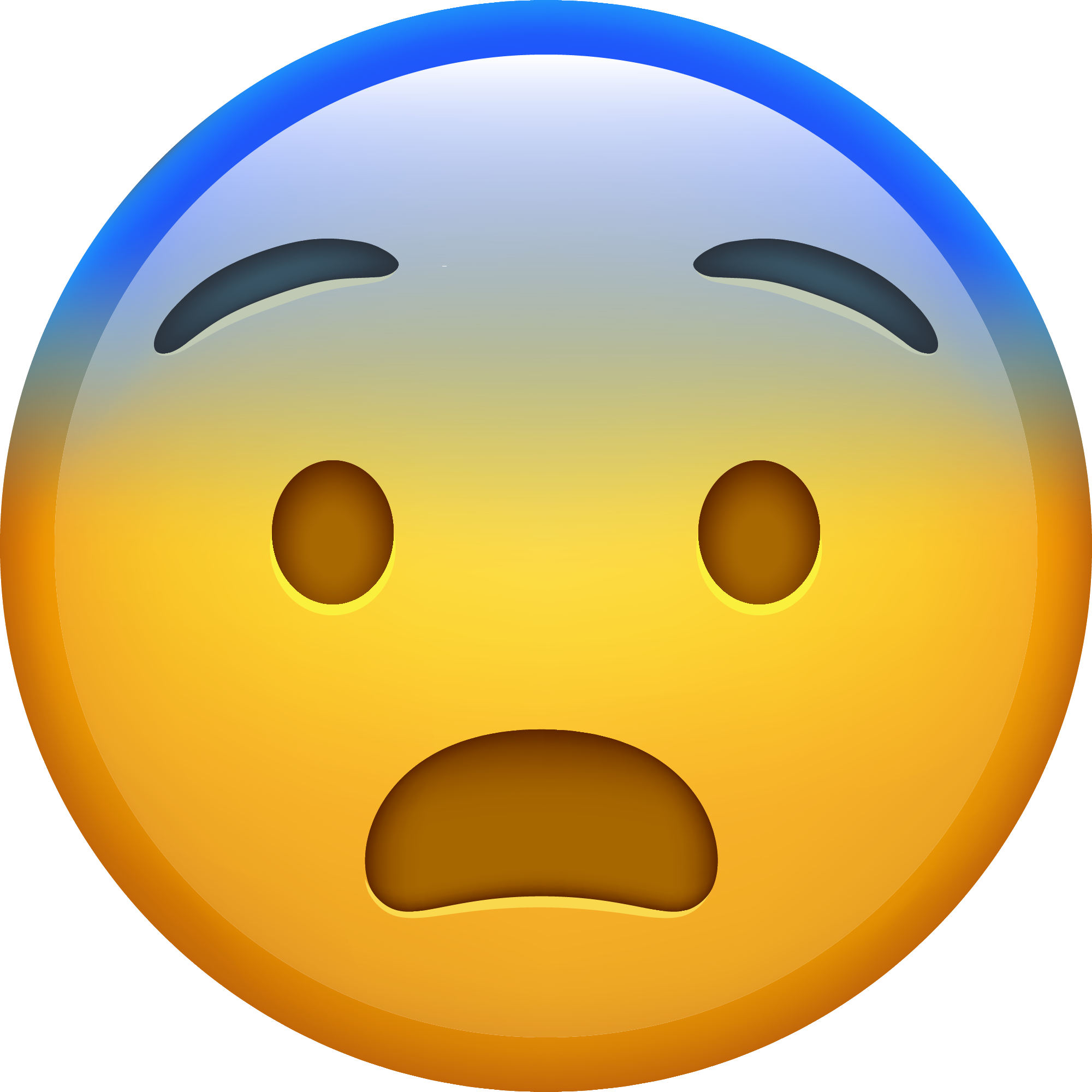 Preview for Concerned-emoji-face-emoji-classic-sticker-c4255