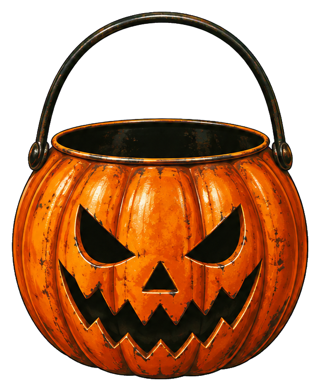 Preview for Fanged Pumpkin Treat Pail