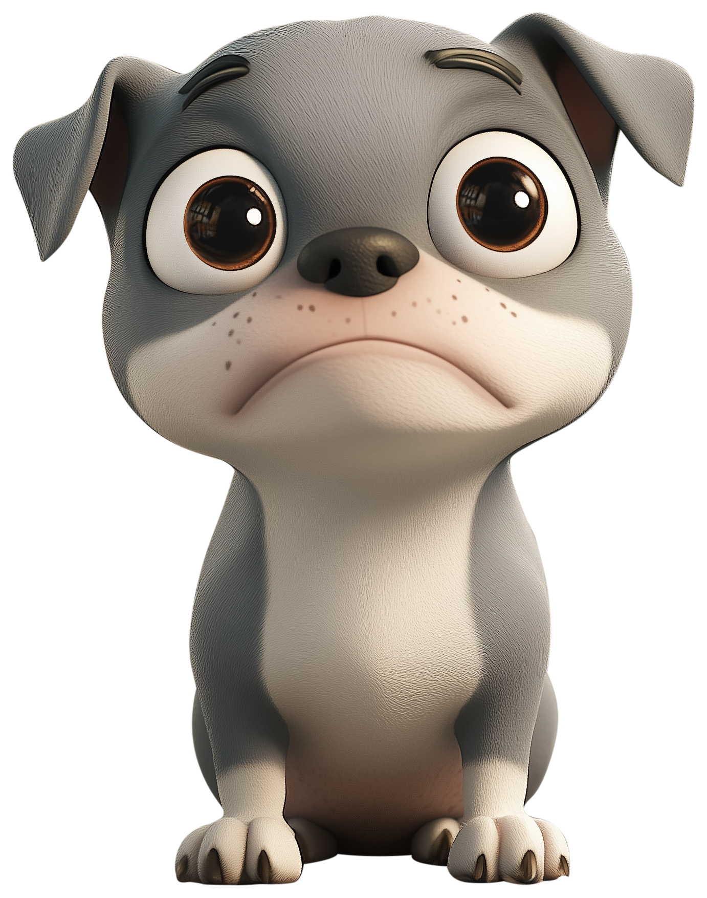 Preview for Cute Dog Emoji Sticker For Designs