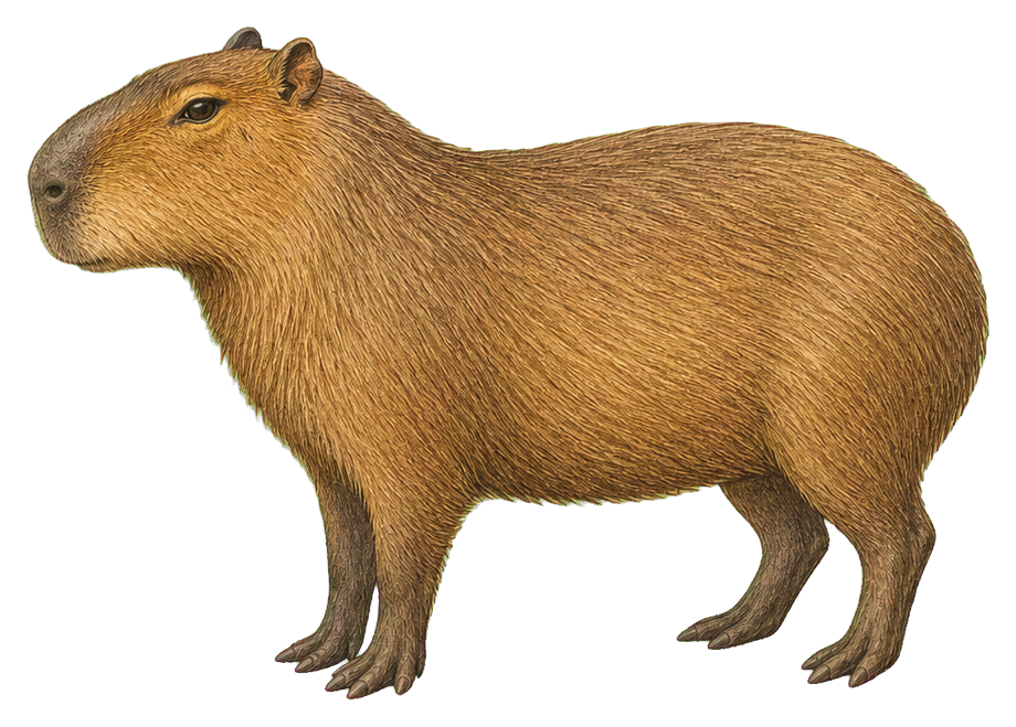 Preview for Vintage Capybara Sticker