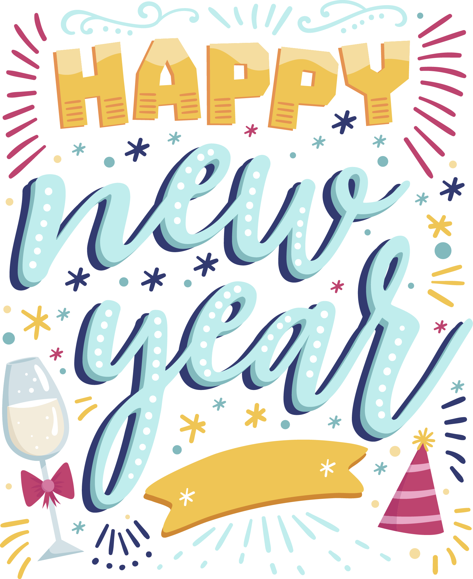 Preview for Happy-new-year-celebration-graphic-sticker-afcc2