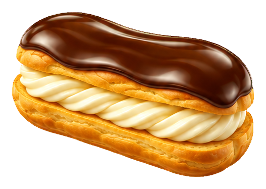 Preview for 3d Dessert Delights Cream Eclair