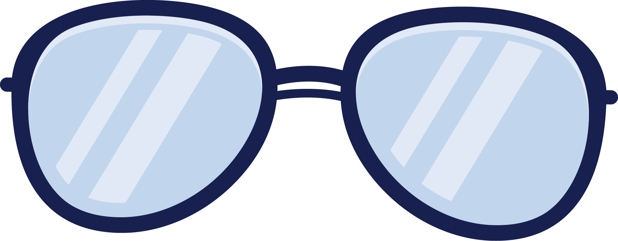 Preview for Blue-aviator-sunglasses-fathers-day-sticker-bce82