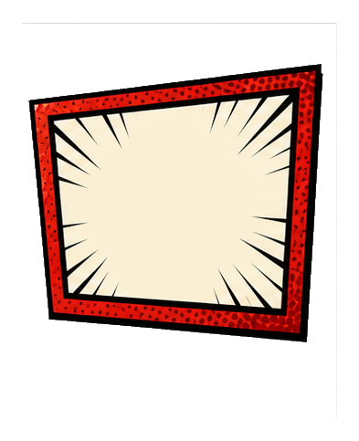 Preview for Blank Comic Panel Frame Sticker